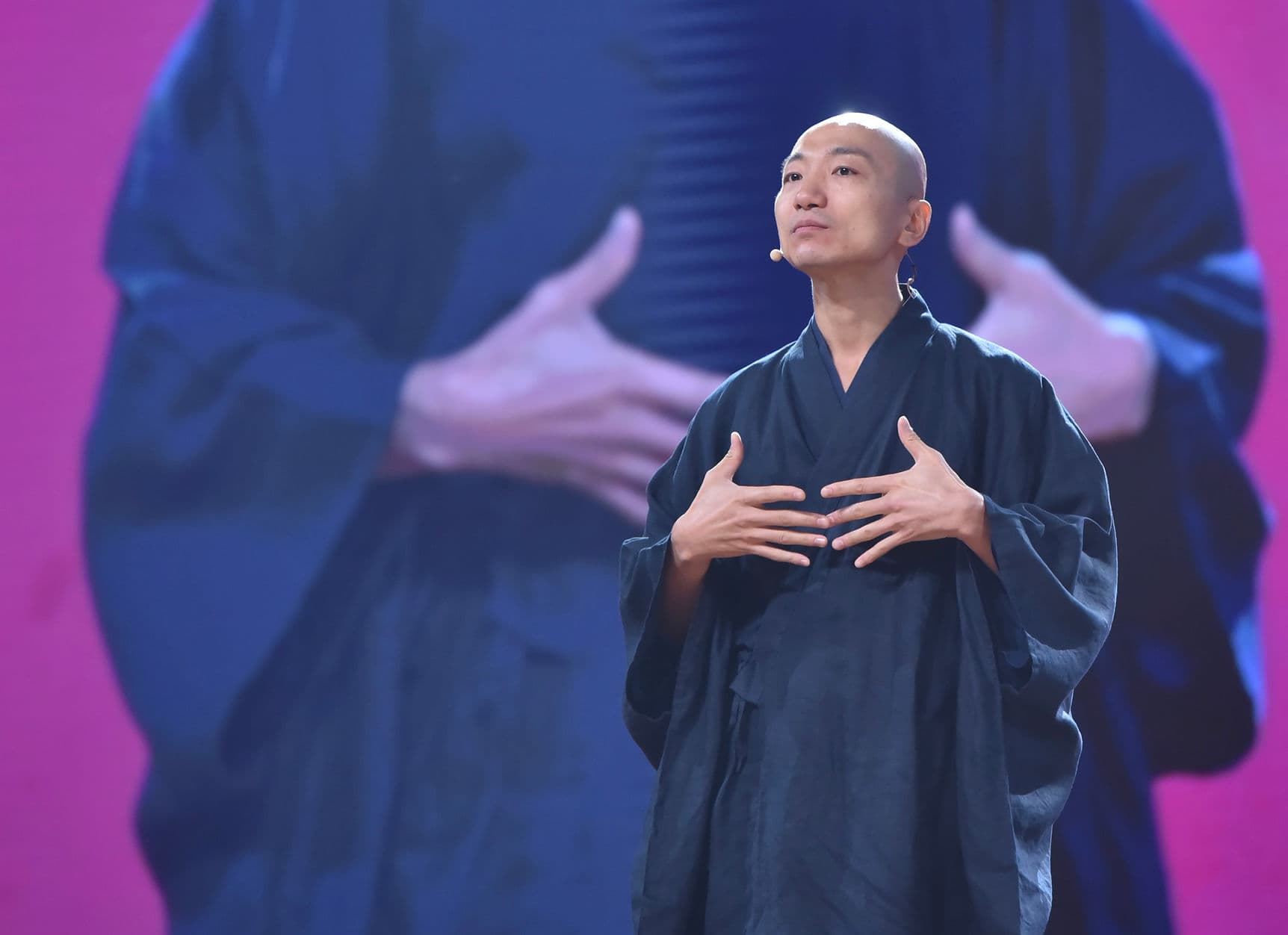 Yogetsu in meditation